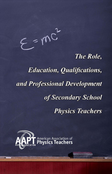 The Role, Education, Qualifications, and Professional Dev.